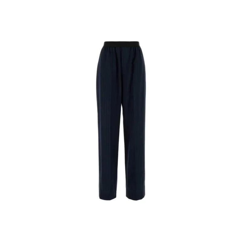 Balenciaga Embroidered Wool Trousers-1