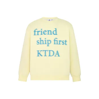 KTDA Sweatshirt Unisex Light Yellow
