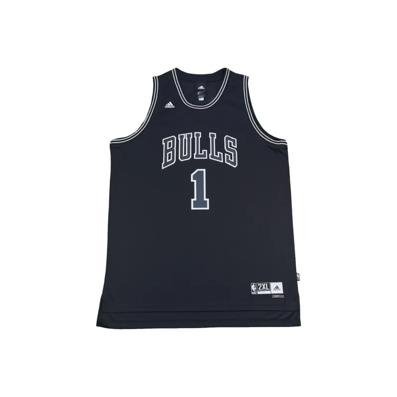 Adidas x NBA Chicago Bulls SWINGMAN Fan Edition Basketball Jersey Unisex Black-0