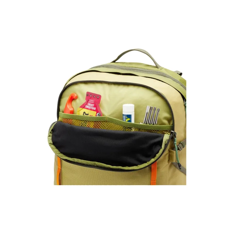 Cotopaxi Recycled Nylon With PU Coating Outdoor Hiking Bag Backpacks Unisex Lemon Yellow-3