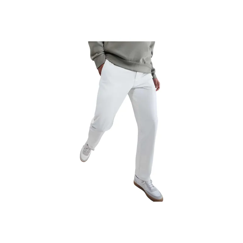 Nike Dri Fit Casual Pants Men's White-0