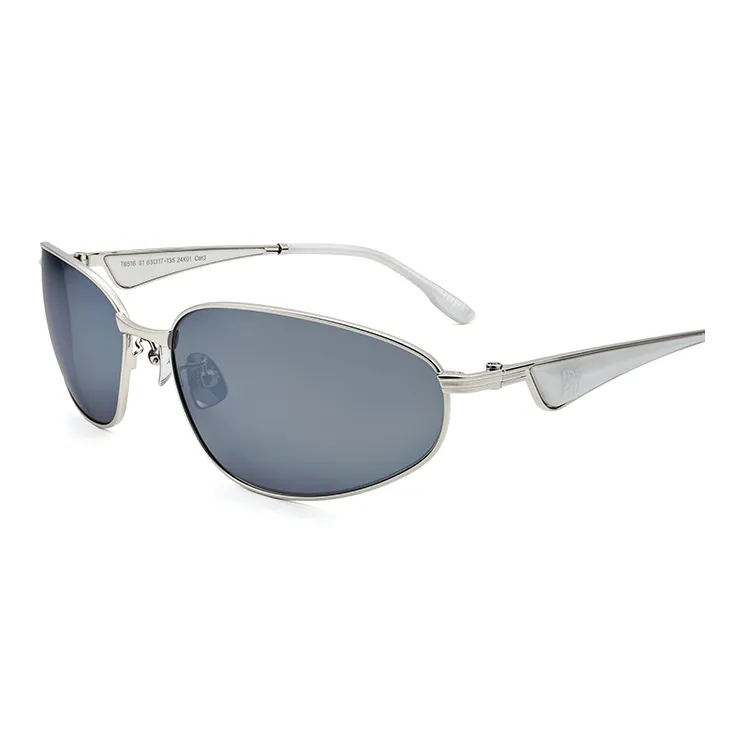 THE OWNER Alloy Oval Sunglasses Unisex-6