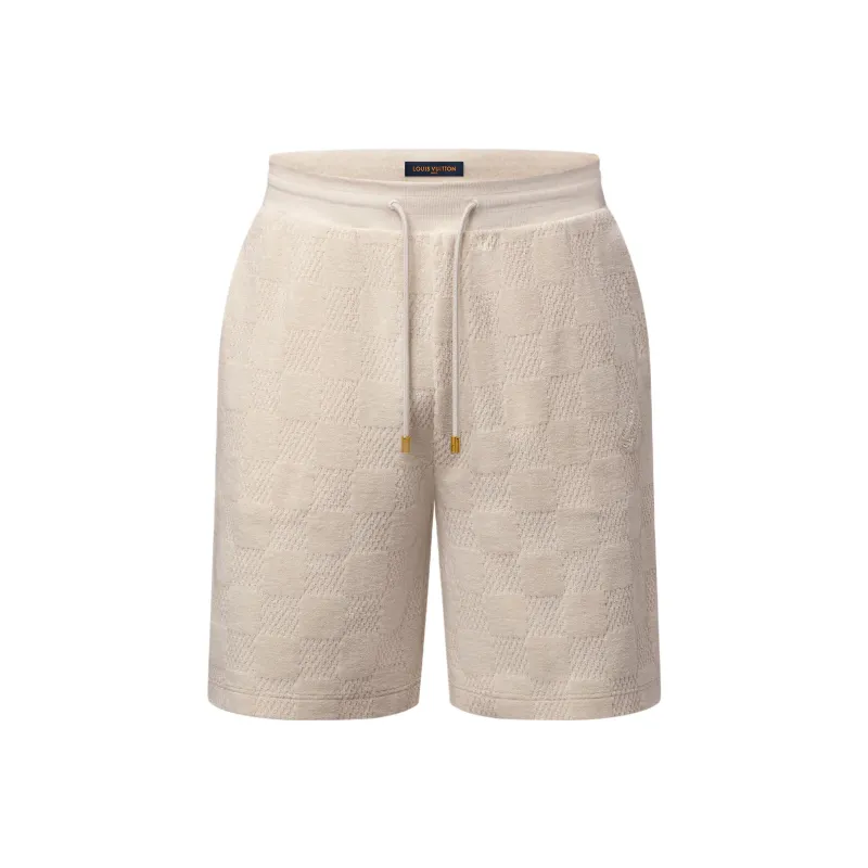 LOUIS VUITTON Damier French Terry Shorts-0