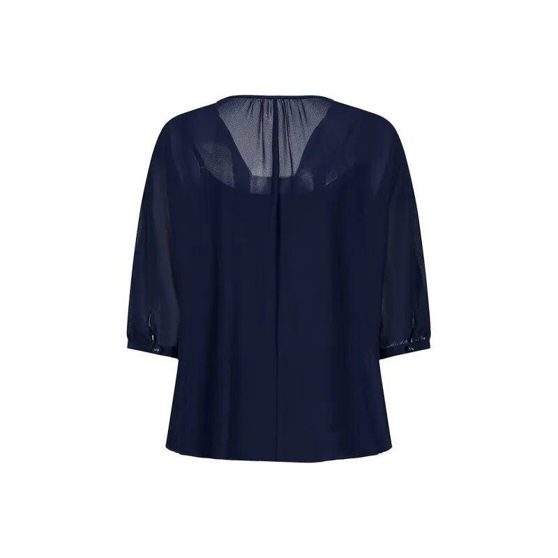 JZ. ANNAKRO Chiffon Shirt Women's-7