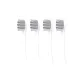 Glacier Blue[Soft Bristles]4 Pcs Set
