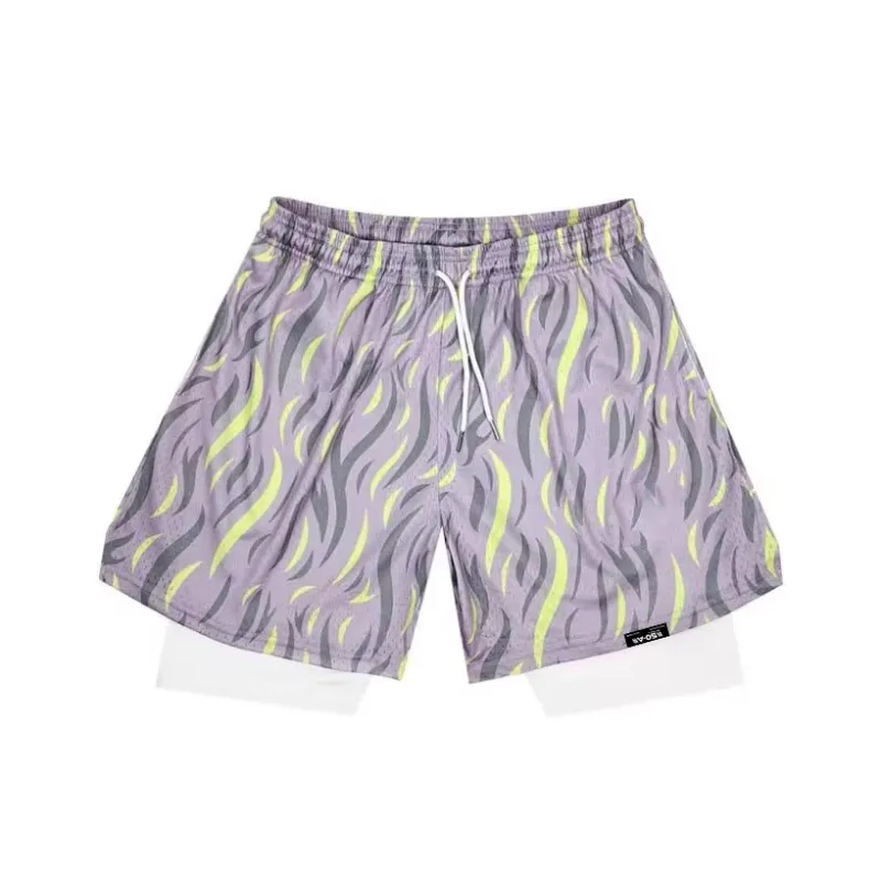 A02 Basketball Shorts Unisex-4