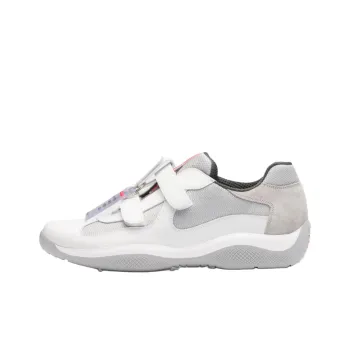 PRADA America's Cup Low Top Casual Shoes Men's White