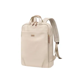 POLO Fabric Backpack Women's Milk Tea Apricot/Classic Black