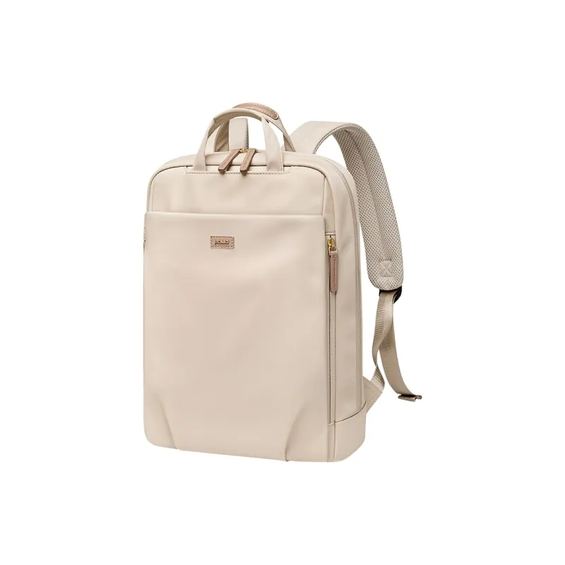 POLO Fabric Backpack Women's Milk Tea Apricot/Classic Black-0