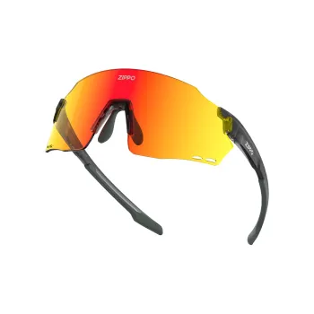 ZIPPO TR90 Irregular Shape Sunglasses Unisex Sea Night Black
