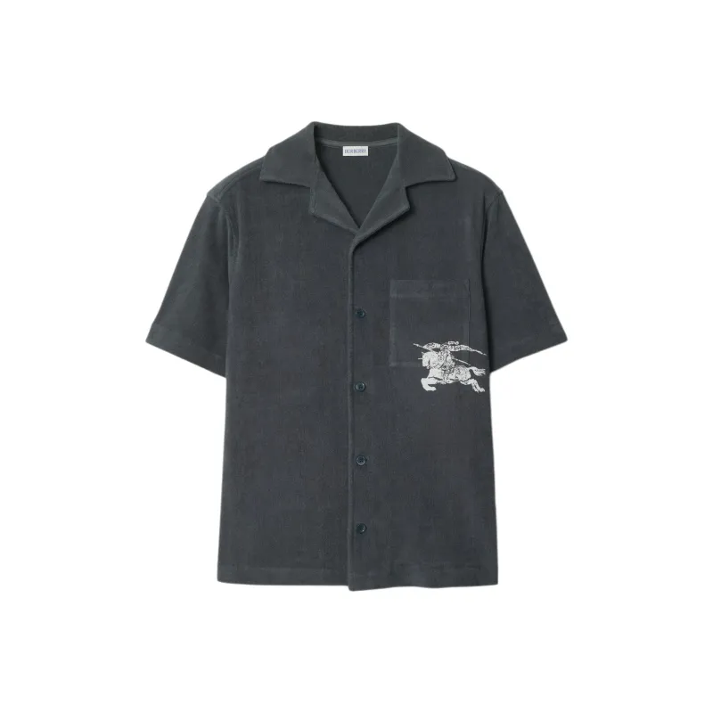 Burberry Ekd Towelling Shirt-0