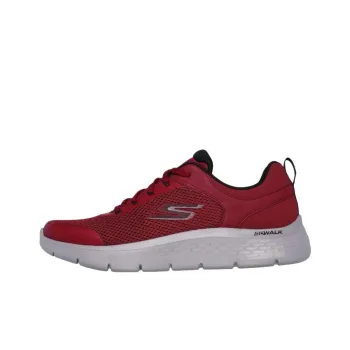 Skechers GOWALK Cushioning Lightweight Low Top Casual Shoes Men's Red