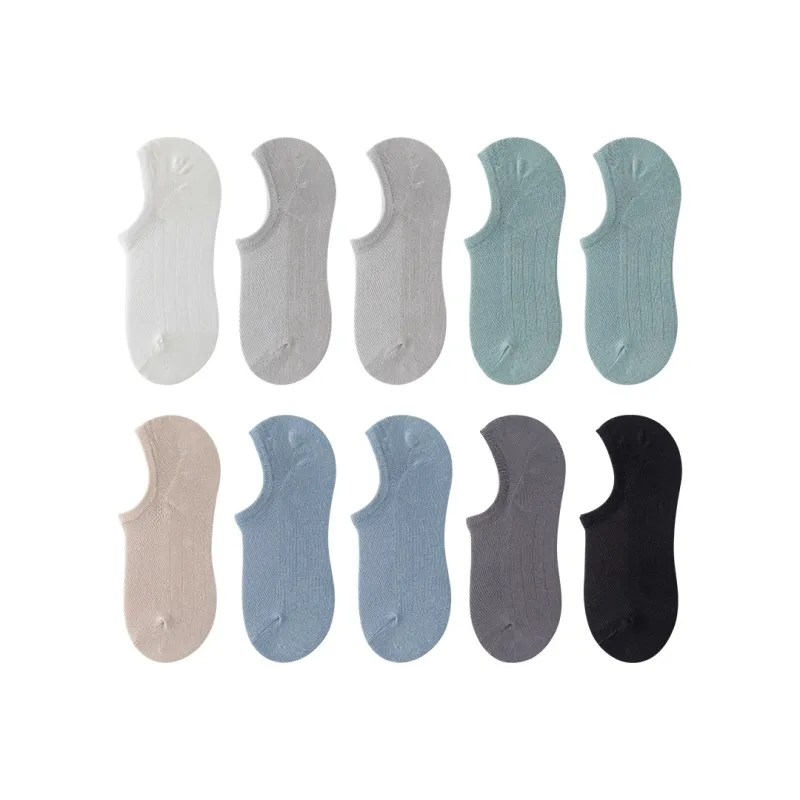 MIIOW No Show Socks Men's 10 Pack-19