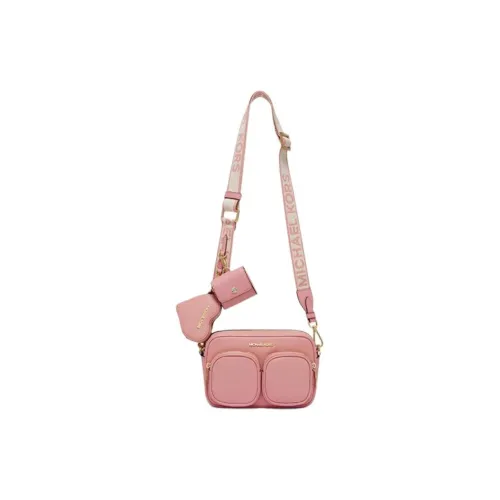 MICHAEL KORS Jet Set Item Leather Combo Bag Shoulder Bag Crossbody Bag Medium Size Women's Rose Pink