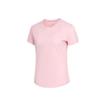 QIAODAN Sports Life Collection T Shirt Women's Peony Pink