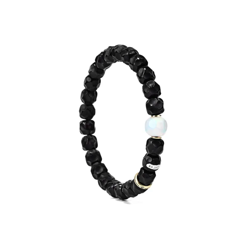 Yulan Wenwan Bodhi Root Juzang Bodhi Root 9*8mm+Cloudless Form Buddhist Bead Fortune Bead Unisex-1