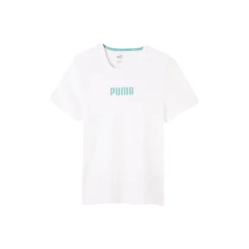 PUMA Train Logo T Shirt Women's PUMA White