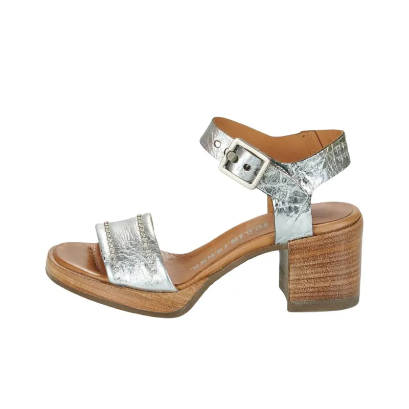 AirStep ALCHA CHIC One Strap Sandals Women's Silver-0