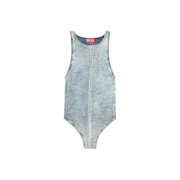 DIESEL M Tansy Sleeveless Denim Bodysuit