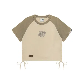 Aape Logo embroidered T Shirt