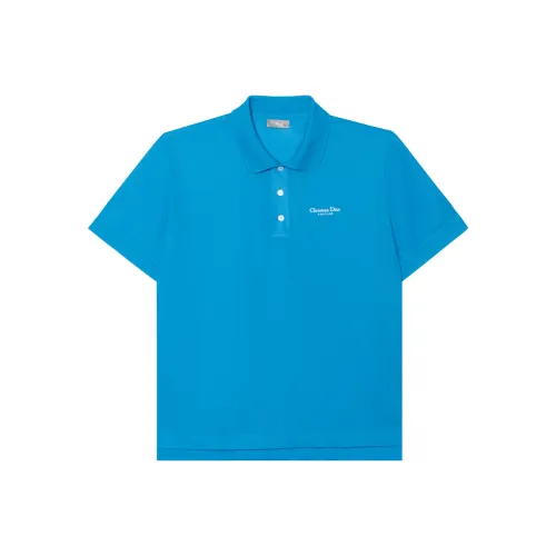 DIOR SS24 Polo Shirt Men's Blue