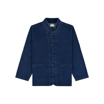 AIME LEON DORE Denim Collarband Jacket