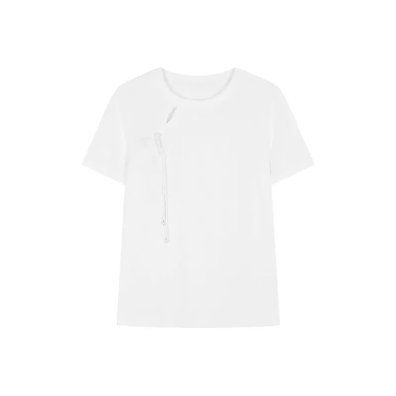 Mo Han Yi Mei T Shirt Women's Pure White-0