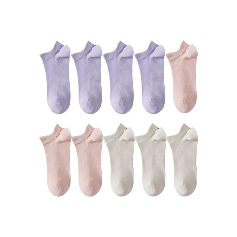 H YXIANG No Show Socks Women's Combo Set-52
