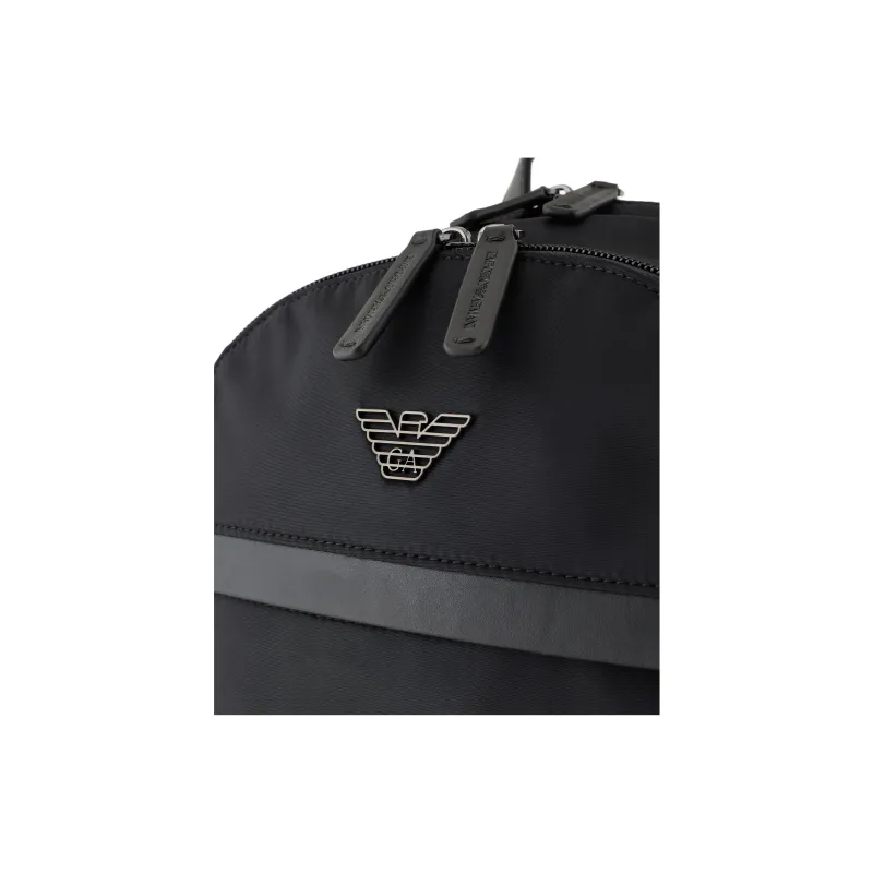 EMPORIO ARMANI Polyamide Backpack Regular Unisex Black-4