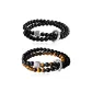 1 Pair, Auspicious Clouds Double-Layer Beaded Bracelet (999 Fine Silver)