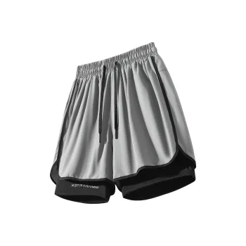 Warrior Casual Shorts Unisex Light Gray
