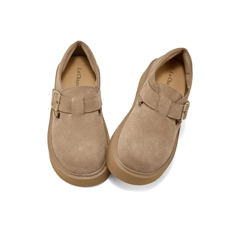 La Chapelle Casual Single Shoes Women's Sand-1