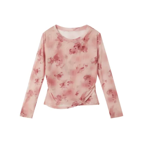 Still Quiet T Shirt Women's Pink