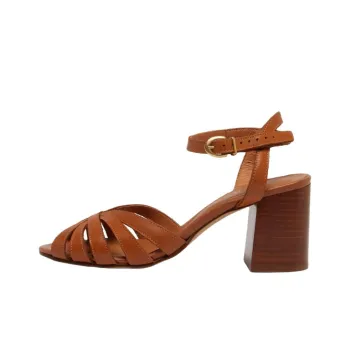 JONAK One Strap Sandals 6.5cm Women's Brown
