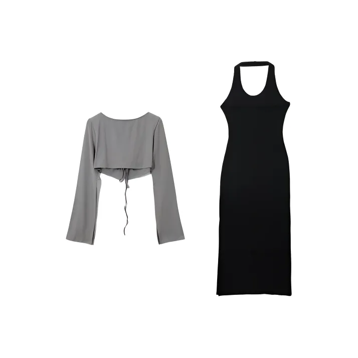 KUNZHUDAXIANG Skirt Set Women's-1