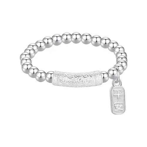 Bear Silversmith 999 Fine Silver Sterling Silver Bracelet Women's
