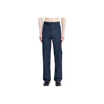 THOM BROWNE Low rise Straight leg Trousers