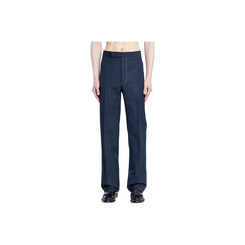 THOM BROWNE Low rise Straight leg Trousers-0