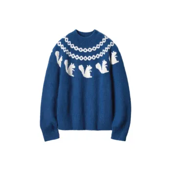 UNIQLO Uniqlo Jw Anderson Co-Branded Series Knitwear Women's Blue