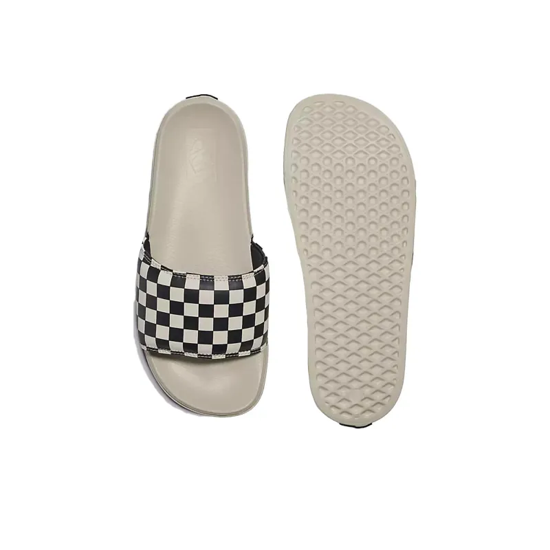 Vans Mte La Costa Checkerboard Slides 'White Black'-4