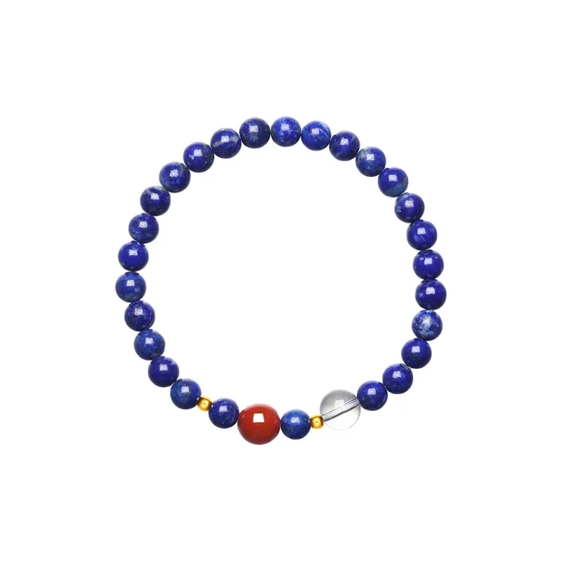 LIU GUI FU JEWELRY Lapis Lazuli Bracelets Unisex-2