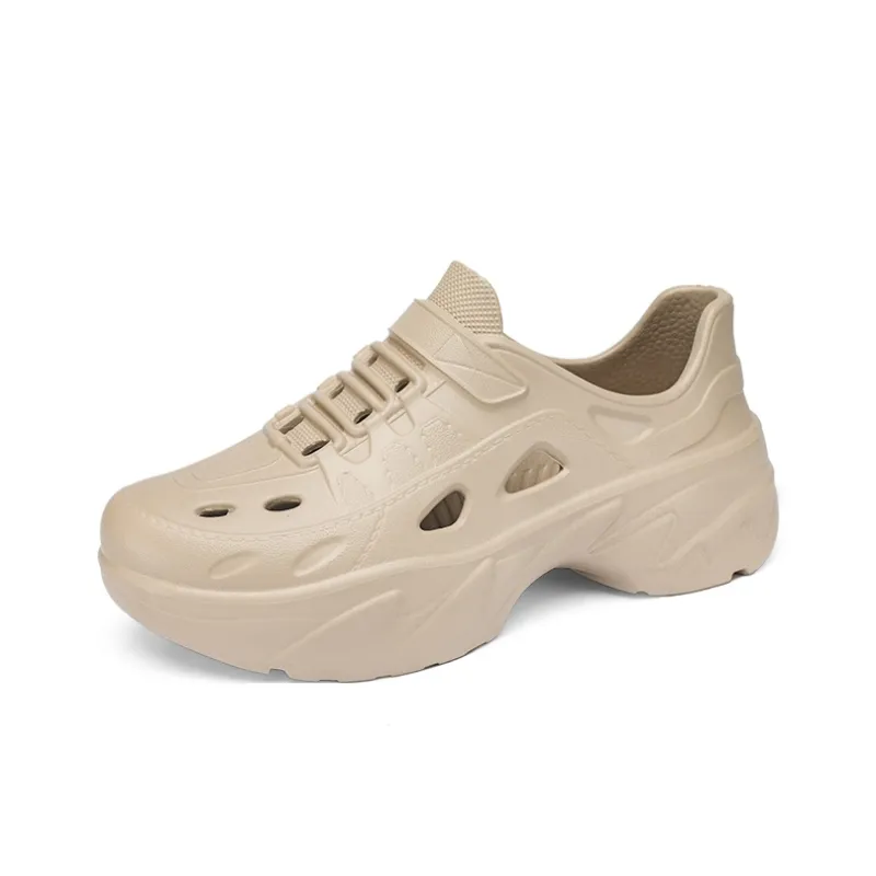 Topland Clogs Men's Black/Gray/Khaki-9