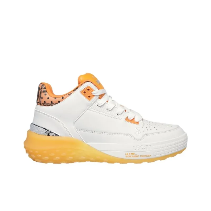 Snoop Dogg x Skechers Sizzle Mid Top Training Shoes Women's White-1