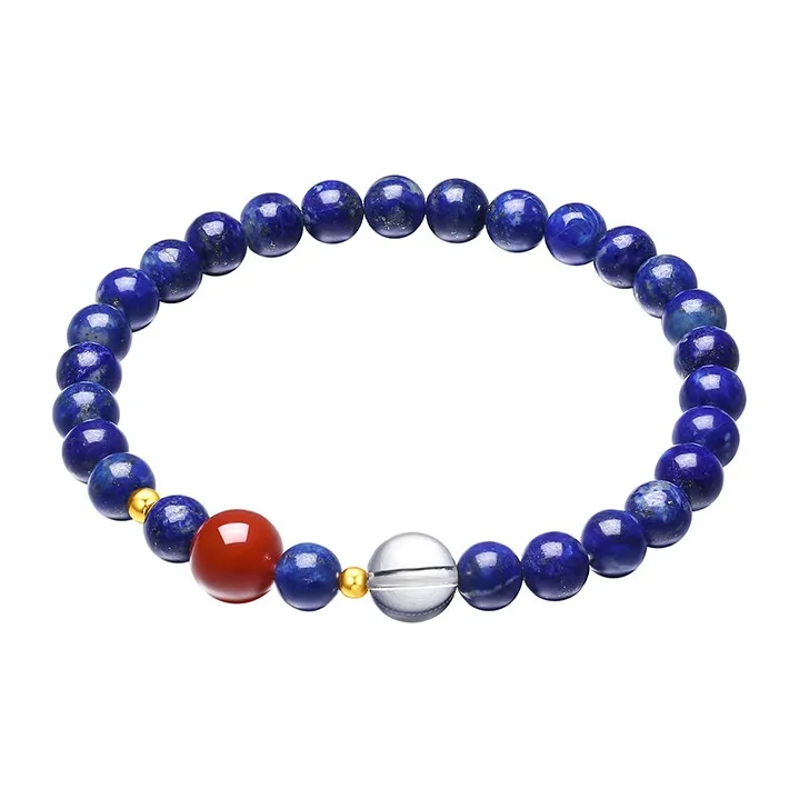 LIU GUI FU JEWELRY Lapis Lazuli Bracelets Unisex-1
