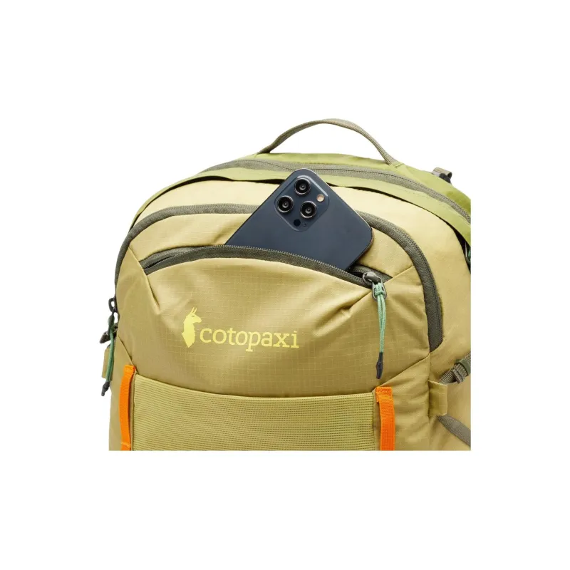 Cotopaxi Recycled Nylon With PU Coating Outdoor Hiking Bag Backpacks Unisex Lemon Yellow-4