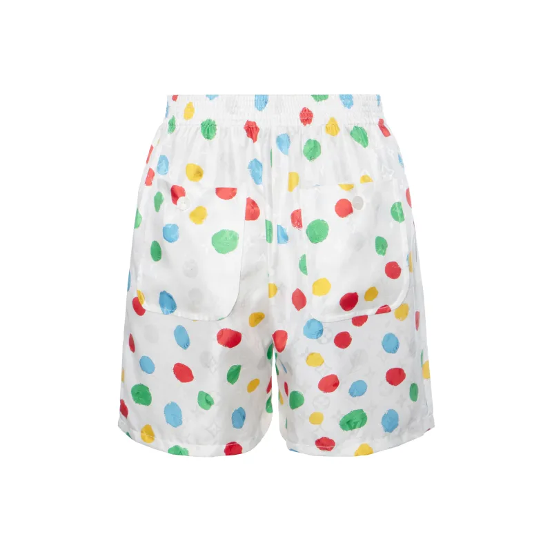 LOUIS VUITTON Louis Vuitton X Yayoi Kusama SS23 Casual Shorts Women's White-1