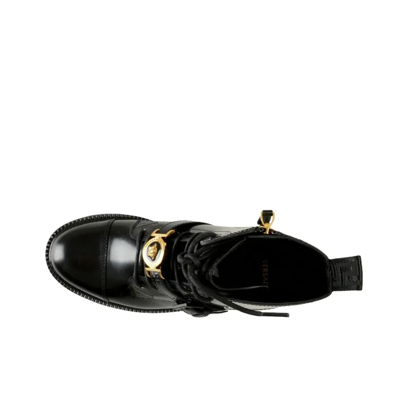FANSIZHE Medusa Ankle Boots Men's Black-4