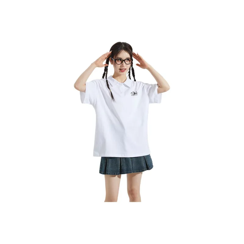 Tonlion Polo Shirt Women's Bleached-0