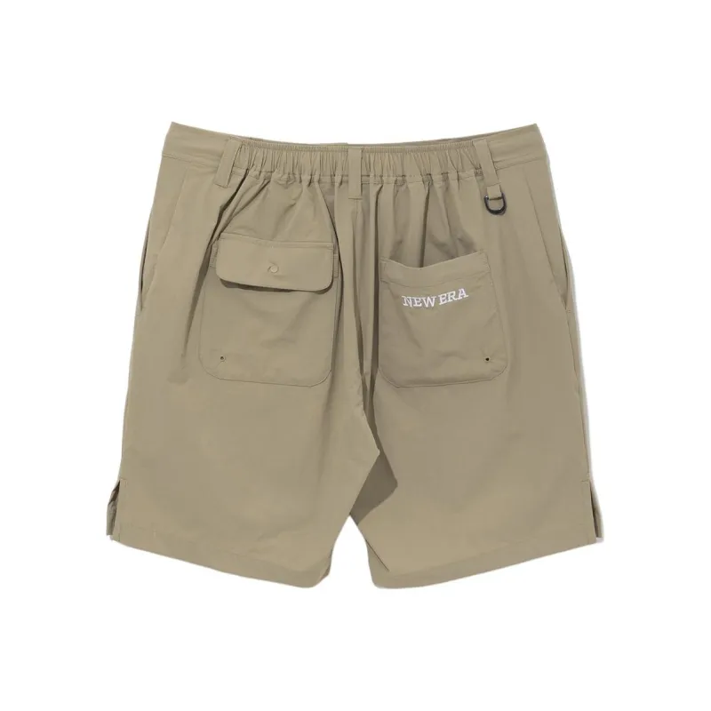 New Era Casual Shorts Men's Khaki-1