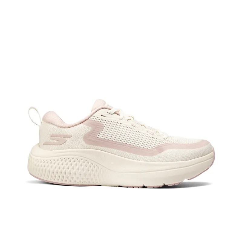 Skechers GO RUN SUPERSONIC MAX Cushioning, Wear Resistant Low Top Running Shoes Women's Brown Pink-1